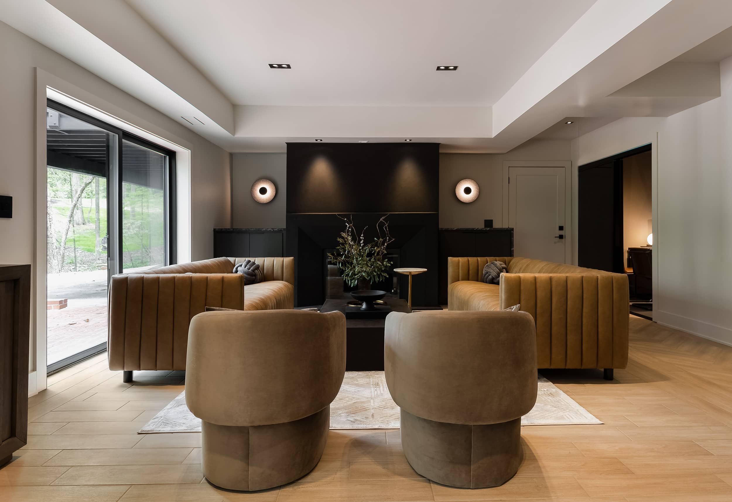 Atlanta modern living room designer
